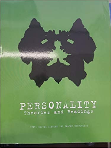 Personality Theories and Readings (3rd Custom Edition for Boston University) - Original PDF